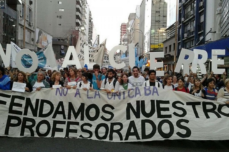 unicaba protesta